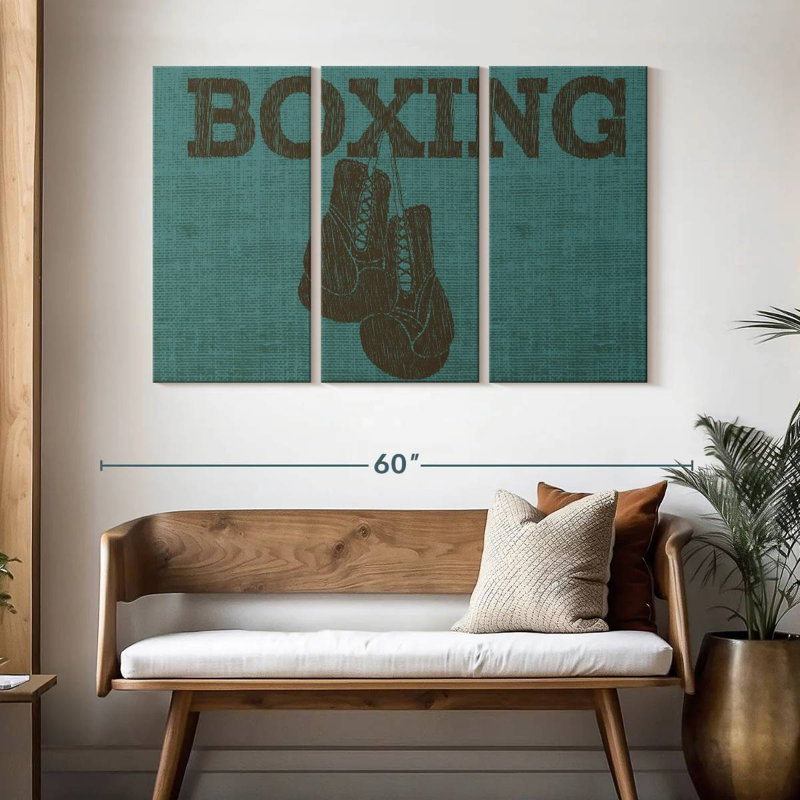 Sireci Boxing Typography, 32" H x 50" W