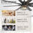 65 Inch Farmhouse Ceiling Fan With Lights & Remote Control, Quiet Reversible Dc Motor, Wooden Blades,  Glass Lampshade - Ideal For Bedroom, Living Room, Dining Room