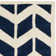 Chevron Wool Hand Woven Area Rug