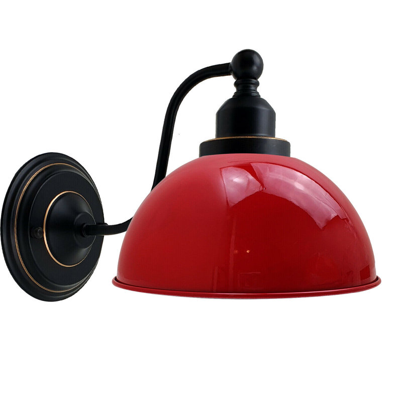 Wigburg Armed Sconce, Yes, Red