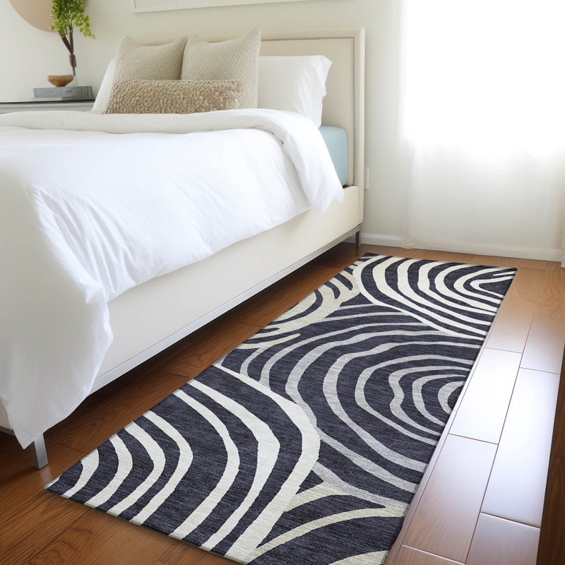 Leis Abstract Indoor Rug, Runner 2'3" x 7'6"