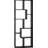 Asymmetrical Display Shelf & Bookcase, 5-Tier, Black-28670475
