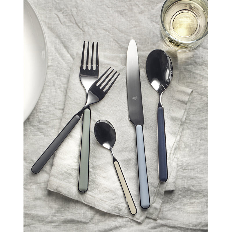 Fantasia Flatware Set - 24 Pieces - Vicuna, Light Blue