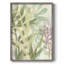 «Dreamy Tropical Leaves I», reproduction encadrée - bois massif-1082128097