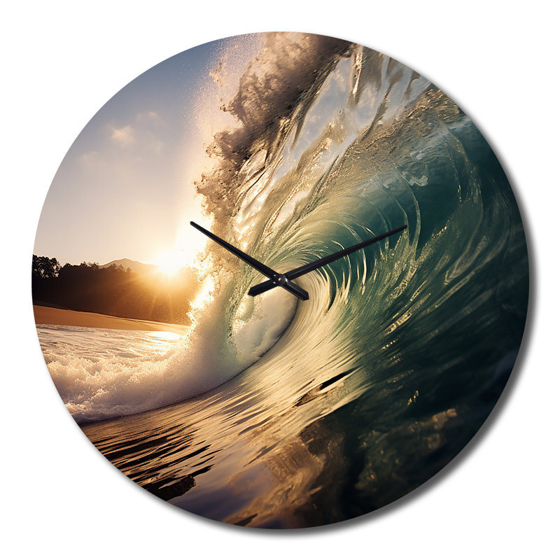 Metal Wall Clock, Extra Large