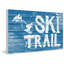 Piste de ski-impression d’art textuel sur bois-26009314