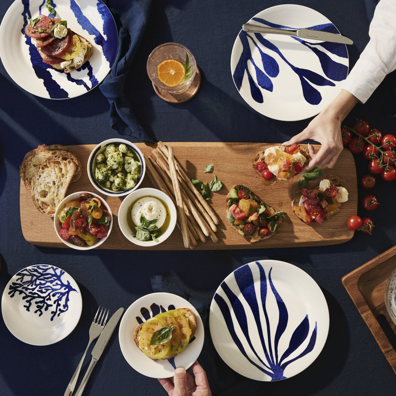 Ensemble d'assiettes Royal Doulton 1815 Pacific 9,4 po 2025, ensemble de 4