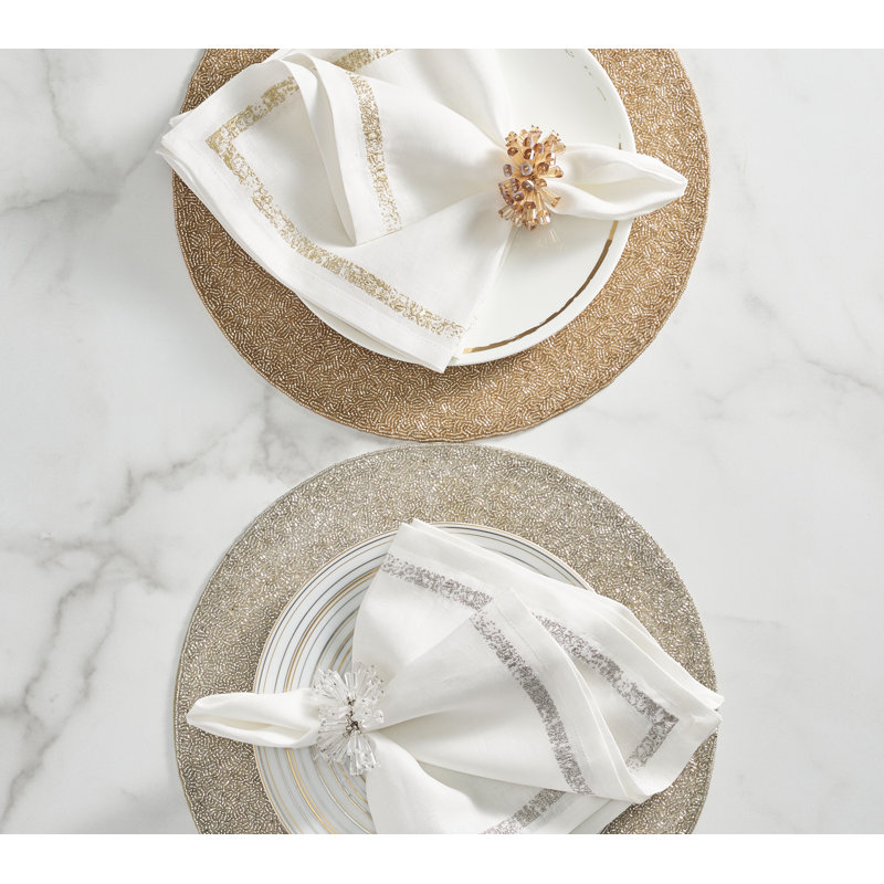 Dazzle Napkin Ring, Crystal