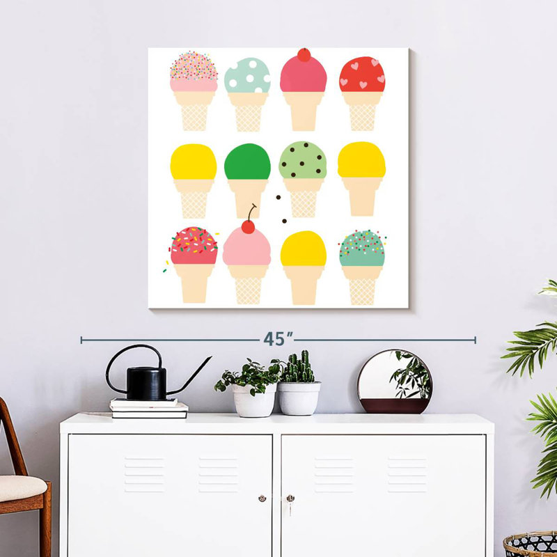 Yarlin Ice Cream Fun, H 30 po x l 30 po