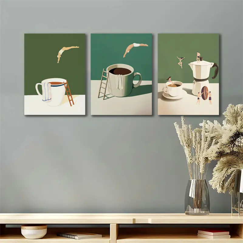 3 Piece Wrapped Canvas Print