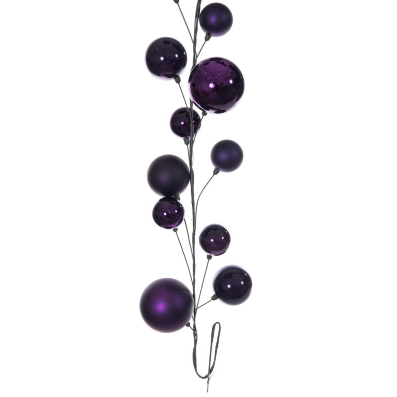 Guirlande Vickerman 10 pi., Prune