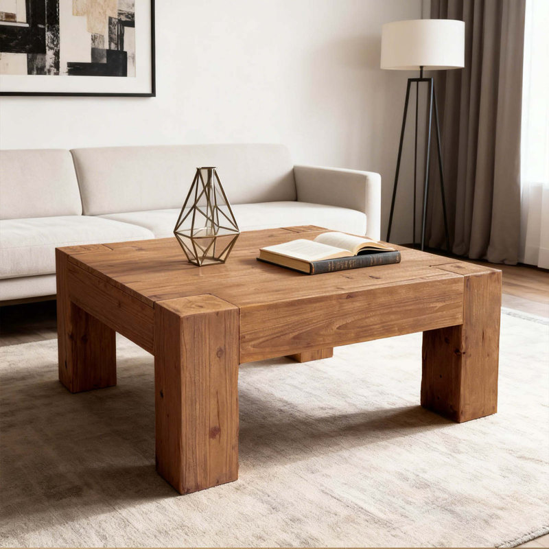 Coffee Table, Antique Natural