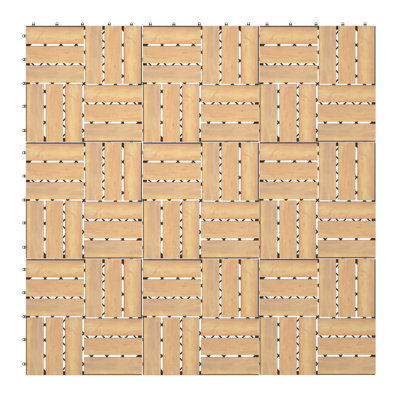 Mur de mosaïque 12 po x 12 po Topbuy
