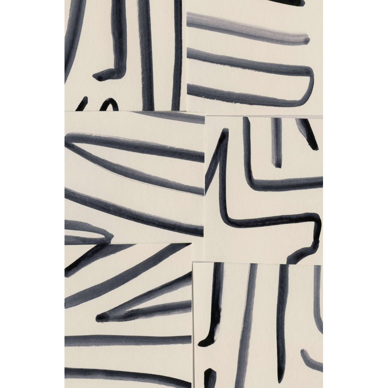 «Splice Lines III» par Victoria Barnes - impression sur toile tendue, H 12 po x l 8 po x P 1,25 po