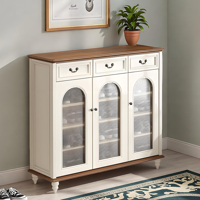 Armoire à chaussures de rangement classique de style américain