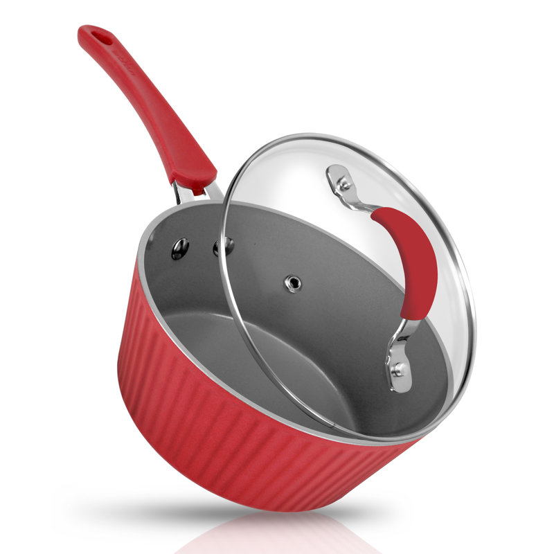 1.7 Quarts Non-Stick Ceramic Saucepan