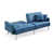 Tissu bleu est en rupture de stock