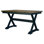 Table de salle à manger en bois d'hévéa Suki