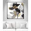 «Black Petals Black Gold Leaves II» par Asia Jensen-99322163-99322185