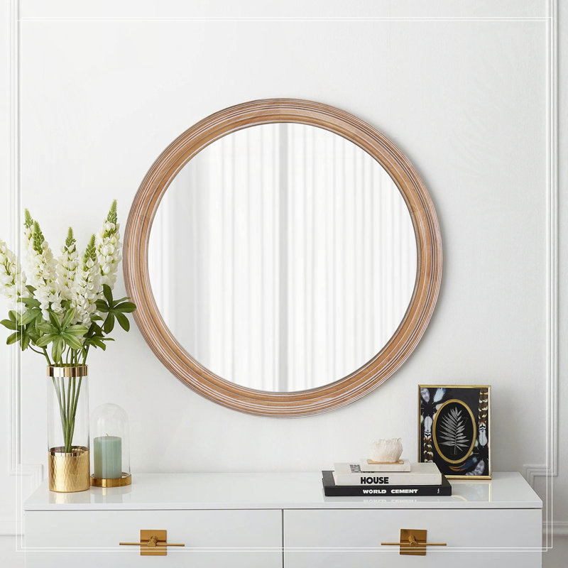 Miroir mural 27,5 po, 23,62 po x 23,62 po
