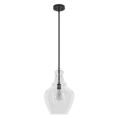 Maple Park 1 Light Bell Pendant