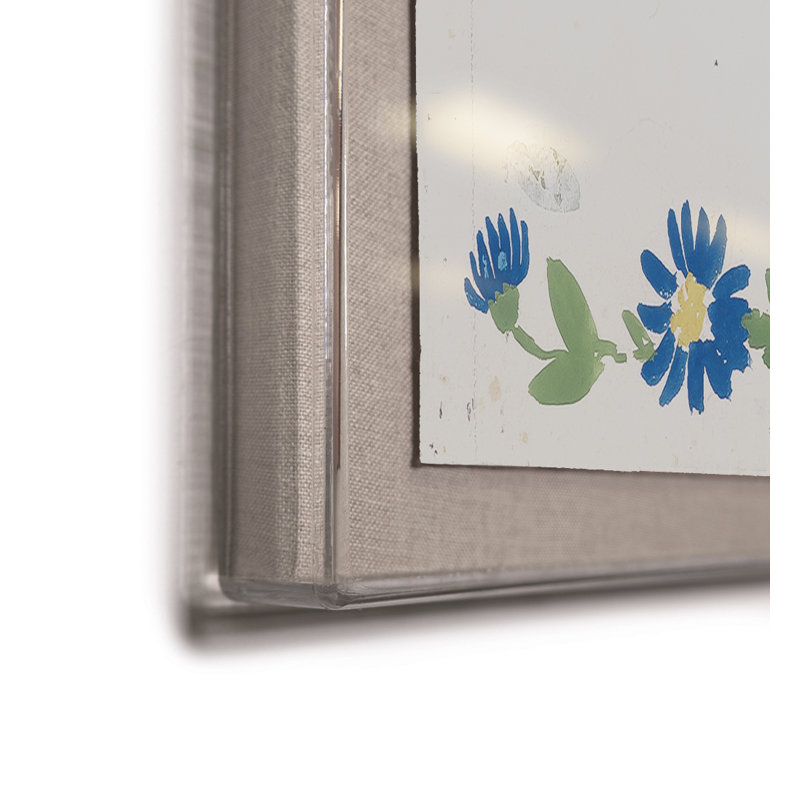 Habitat Naturelle 1 Print by Paule Marrot, 56" H x 44" W x 1.25" D, Acrylic Box