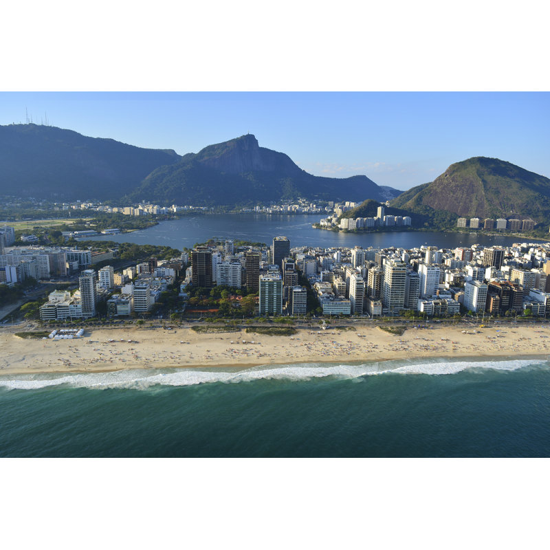 Ipanema Beach - Wrapped Canvas Print, 30cm H x 46cm W x 3.8cm D
