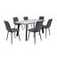 Rimini Metal Base Dining Table-987492091