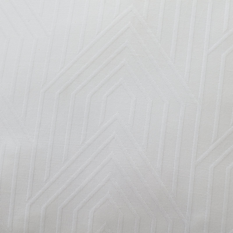 Ensemble de 2 coussins décoratifs Sarah, Blanc brillant