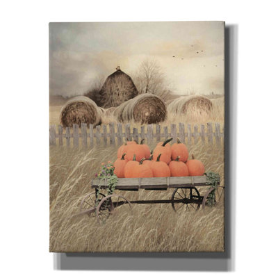 Pumpkin Harvest - Wrapped Canvas Print