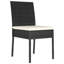 Chaise d'appoint de patio avec coussin Couey-1974620910-1974620905