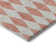 Premium Machine Washable Cerrito AMF578 Salmon Rug