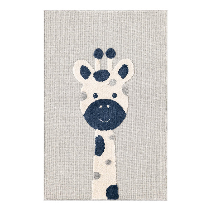 Tapis pour enfant Unique Loom Evermoor Whimsy, Rectangle 4 pi 1 po x 6 pi 1 po