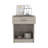 Eco Nightstand , End Table, Side Table Superior Top,  One Drawer, Lower Shelf -Light Gray