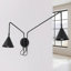 Nox Steel Flush Mounted Sconce-1191725399-1191725697-1191725755