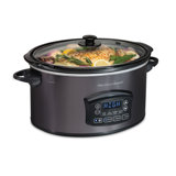 Hamilton Beach® Programmable Defrost Slow Cooker 6 Quart Capacity