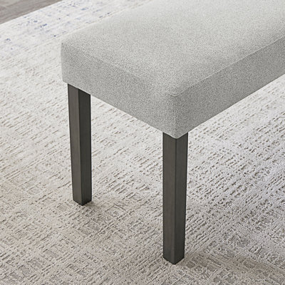 Banc rembourré de style moderne pour hall d'entrée et chambre à coucher