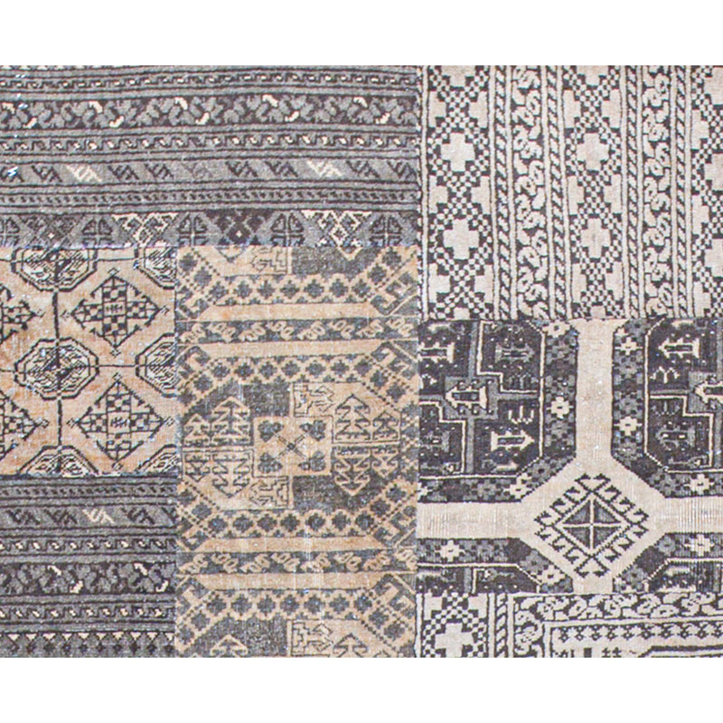 Tapis brun de haute qualité noué à la main