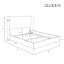 Lit tapissier capitonné standard à profil bas Tomey-21687094-16769509