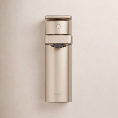 Parallel Single-Hole Bathroom Faucet with Drain