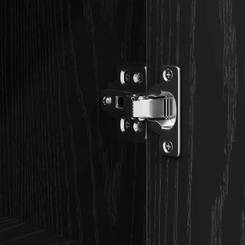 Bathroom Cabinet, Black Oak