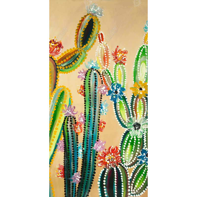 Desert gems - 15.75"x31.50" Desk mat