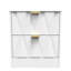 Las Vegas 45cm W Manufactured Wood Bedside Table-101033763