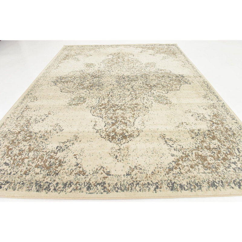 Torvis Abstract Indoor Rug, Rectangle 4' x 6'