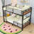 Metal Bunk Bed With Safety Rai-831958647-831958640