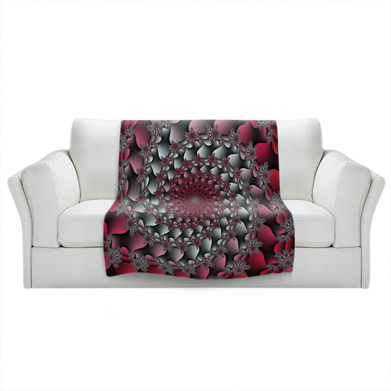 Hand Woven Throw Blanket, 51" x 60"