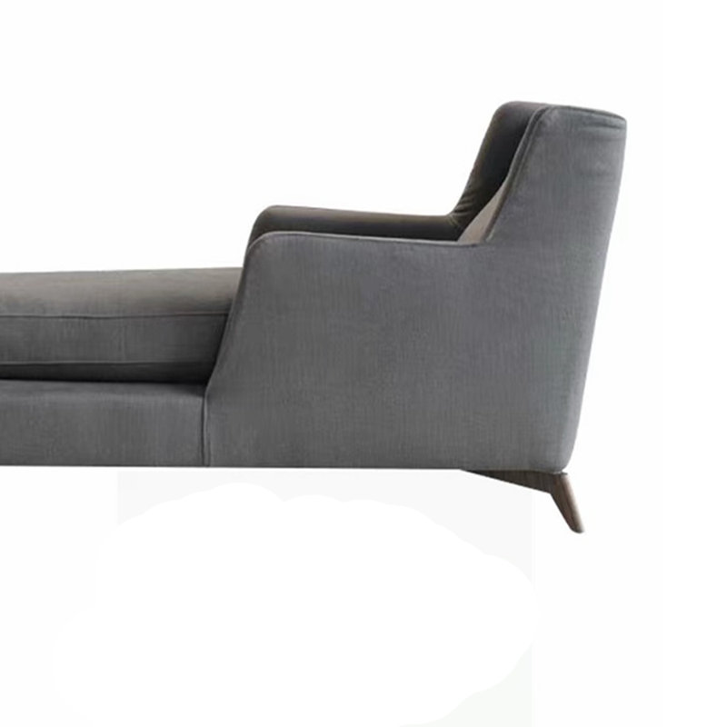 Comfortable birch chair, Gray