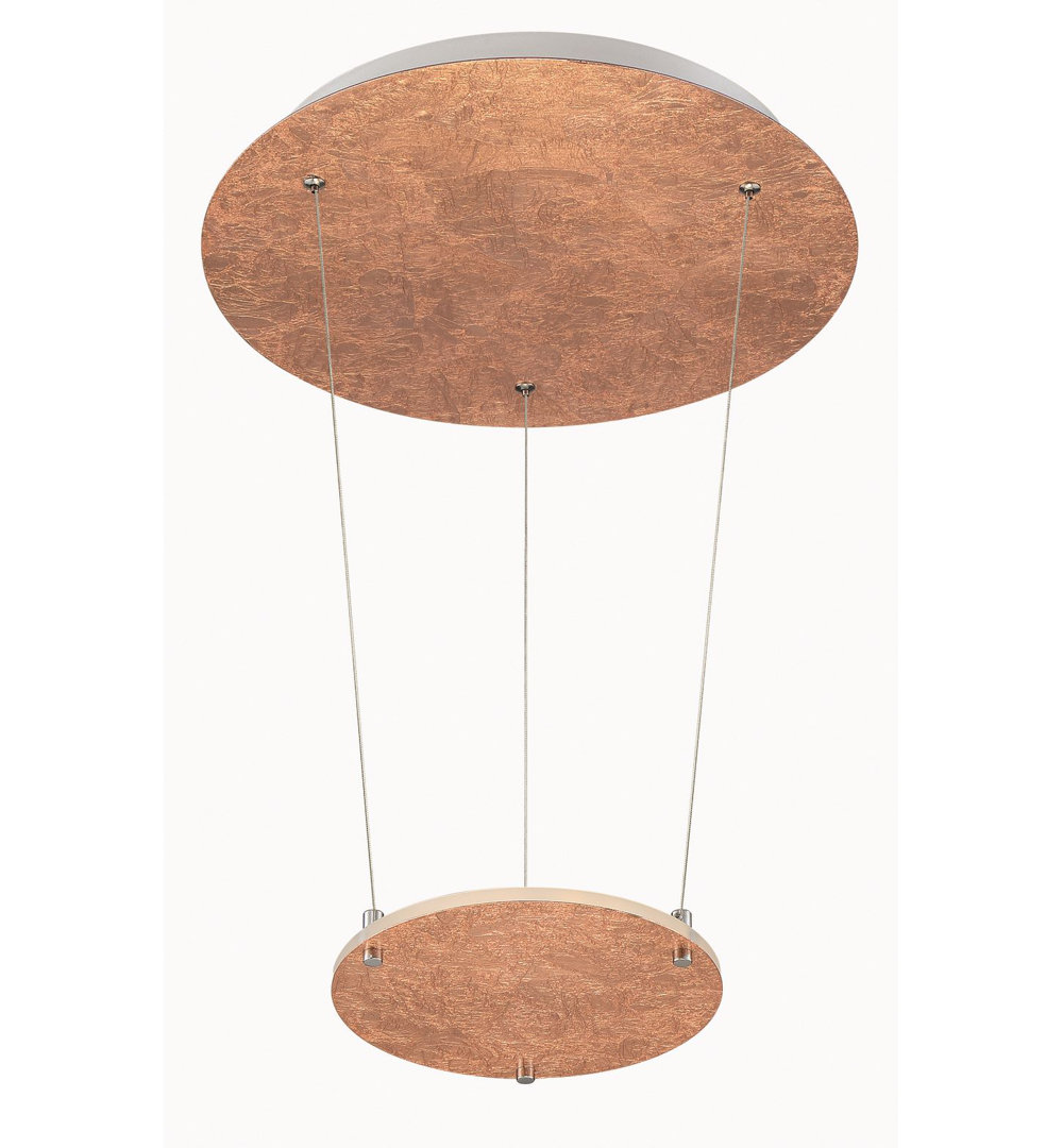 Farrish 1 - Light Unique / Statement Geometric LED Pendant Brayden Studio® 