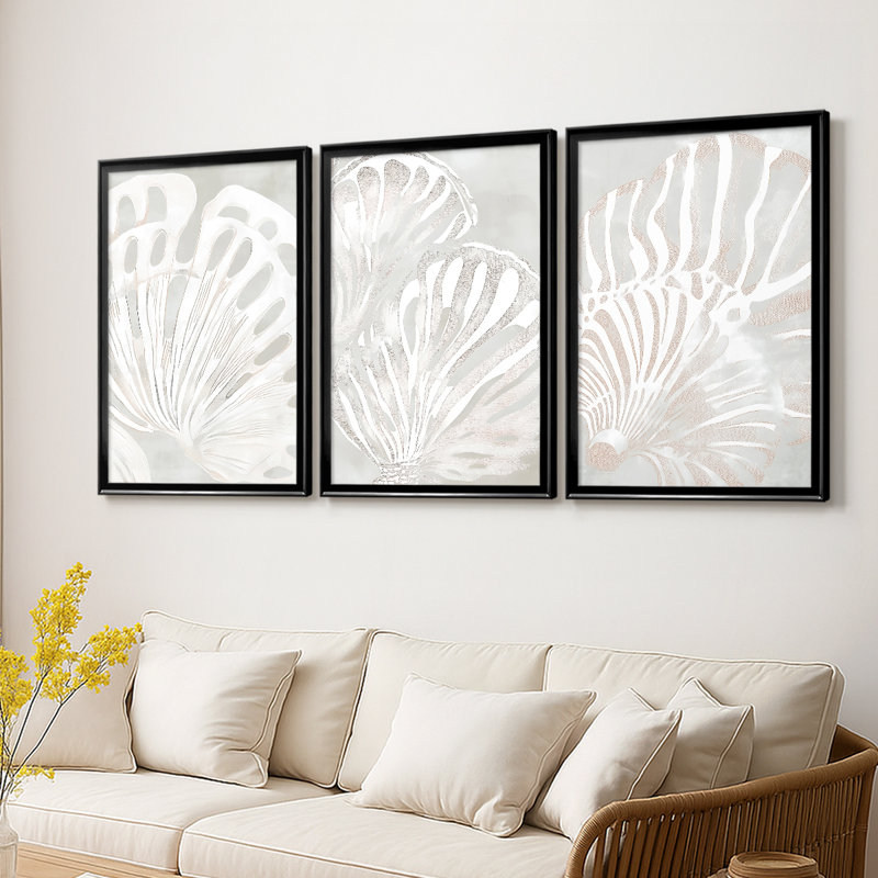 NAUTICAL Series XXIII - Toile tendue avec châssis sur mesure - 3 pièces