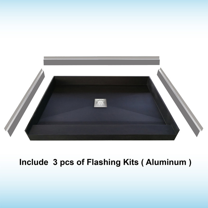 60'' W 34'' D Rectangular Shower Base
